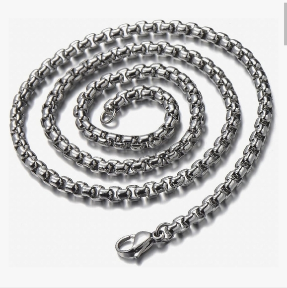 New! MEN'S Steampunk Goth Mechanical Skull Pendant Necklace. - Picture 7 of 7